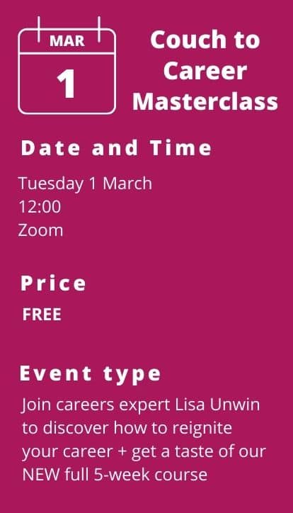 Info for Lisa Unwin March masterclass