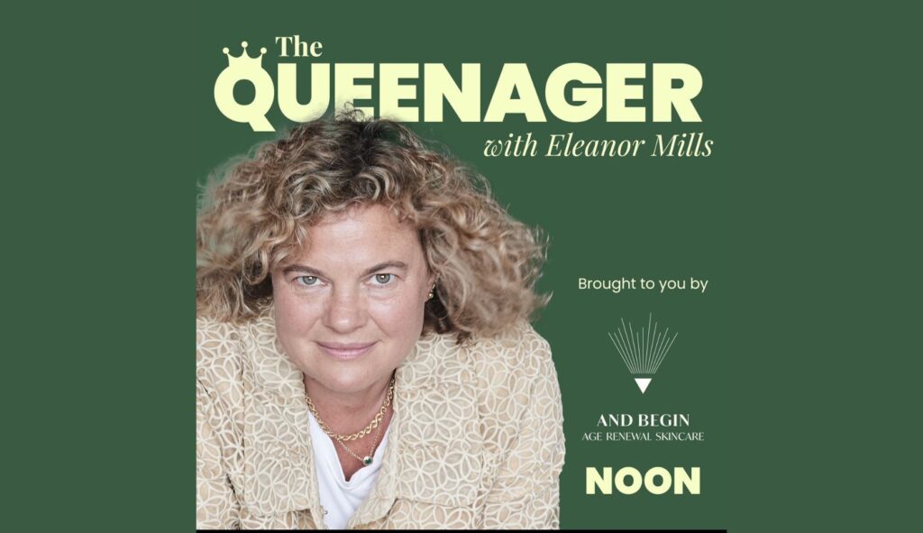 General podcast promo tile for The Queenager Podcast