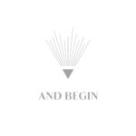 And Begin logo greyscale